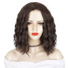 2022 Blinde Short Water Wave for Women Middle Point Natural Hairline Heat Resistant False Hair - Effortless Glamor