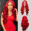 Long Body Wave Wigs for Women Blonde Yellow Brown Orange Wig