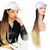 24inch Long Braiding Hair Baseball Cap Wig Box Braid wig - Effortless Glamor