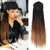 24inch Long Braiding Hair Baseball Cap Wig Box Braid wig - Effortless Glamor