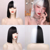 16 Colors ShortBob Wigs with Bangs - Effortless Glamor