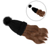 WigyyIns Hot Women Beanie Hat with Hair - Effortless Glamor