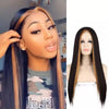 Ins Hot Long Blonde Orange Cosplay Mini Lace Wigs - Effortless Glamor