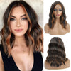 Ins HotShort Ombre Brown Bob Mini Lace Wigs - Effortless Glamor