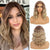 Ins HotShort Ombre Brown Bob Mini Lace Wigs - Effortless Glamor