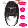 100% Human Hair Cute Bangs - Effortless Glamor