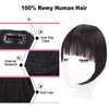 100% Human Hair Cute Bangs - Effortless Glamor