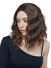 Wavy Brown & Black Bob Mini Lace Front Wig - Effortless Glamor