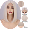 Synthetic Lace Front Wig for Women Short Straight