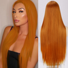 Ins Hot Long StraightWigs for Women Mini Lace Front Wig（32inch） - Effortless Glamor