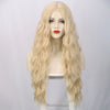 Ins Hot Long Curly BlondeMini Lace Front Wigs - Effortless Glamor