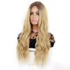 Long Black Curly Wavy Mini Lace Wig For Women - Effortless Glamor