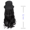 Fashion 22inch Hat HairWave Hair Wigs - Effortless Glamor