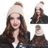 Curly Wavy Knit Cap Wig - Effortless Glamor