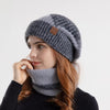 Beanies Neckerchief with Hair Attached for Women Hat Wigs - Effortless Glamor