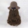 Ins Hot Fisherman's Cap Wig Long Curly Hair Big Waves For Daily Use - Effortless Glamor