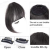 100% Human Hair Cute Bangs - Effortless Glamor