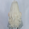 Ins Hot Long Curly Mini Lace Front Blonde Wigs - Effortless Glamor