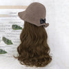 Ins Hot Fisherman's Cap Wig Long Curly Hair Big Waves For Daily Use - Effortless Glamor