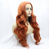 Fashion Orange Lace Front Wigs