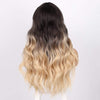 Long Black Curly Wavy Mini Lace Wig For Women - Effortless Glamor