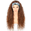 Women's Long Curly Hair Headband Wig Suitable For Party Use - Effortless Glamor