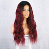 Long Black Curly Wavy Mini Lace Wig For Women - Effortless Glamor