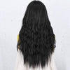 Long Black Curly Wavy Mini Lace Wig For Women - Effortless Glamor