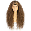 Women's Long Curly Hair Headband Wig Suitable For Party Use - Effortless Glamor