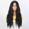 Long Black Curly Wavy Mini Lace Wig For Women - Effortless Glamor