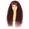 Women's Long Curly Hair Headband Wig Suitable For Party Use - Effortless Glamor