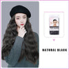 Long Curly Hair Fashion Hat Wig - Effortless Glamor