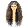 Women's Long Curly Hair Headband Wig Suitable For Party Use - Effortless Glamor