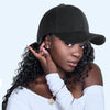 Ins Hot Baseball Cap with 16 Hair Extensions Adjustable Wig Hat Attached African Kinky Curly Hairpiece - Effortless Glamor