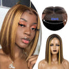 Blonde Wigs Short Straight Bob Wigs