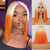 Ins Hot Ombre Blonde Pink Bob Mini Lace Wigs