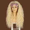 Women's Long Curly Hair Headband Wig Suitable For Party Use - Effortless Glamor