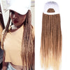 24inch Long Braiding Hair Baseball Cap Wig Box Braid wig - Effortless Glamor