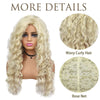 26inch Long Wavy Natural Looking Curly Wig