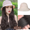 Aesthetic Weave Cap Straight Hair And Big Wave Wig - Effortless Glamor