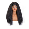 Headband Wig for Black Women Long Black Yaki StraightWig - Effortless Glamor