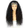 Women's Long Curly Hair Headband Wig Suitable For Party Use - Effortless Glamor