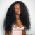 45CM Kinky Curly Lace Front Human Hair Wigs - Effortless Glamor