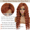 26inch Long Wavy Natural Looking Curly Wig