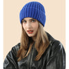 Ladies Short Straight Bob Hair Knitted Hat Wig - Effortless Glamor