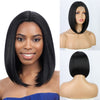 Ins Hot Short Straight Bob for Women Wigs Natural Hair