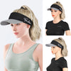 Hat Wig with Wavy Ponytail Wig Hat for Women - Effortless Glamor