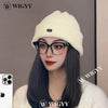 Beanie Hats for Women with Hair Wig Attached Winter Hats Knit Cap - Effortless Glamor