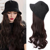 Fashion 22inch Hat HairWave Hair Wigs - Effortless Glamor