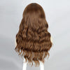 Ins Hot Brown Mixed Blonde Long Wavy Mini Lace Front Wigs - Effortless Glamor